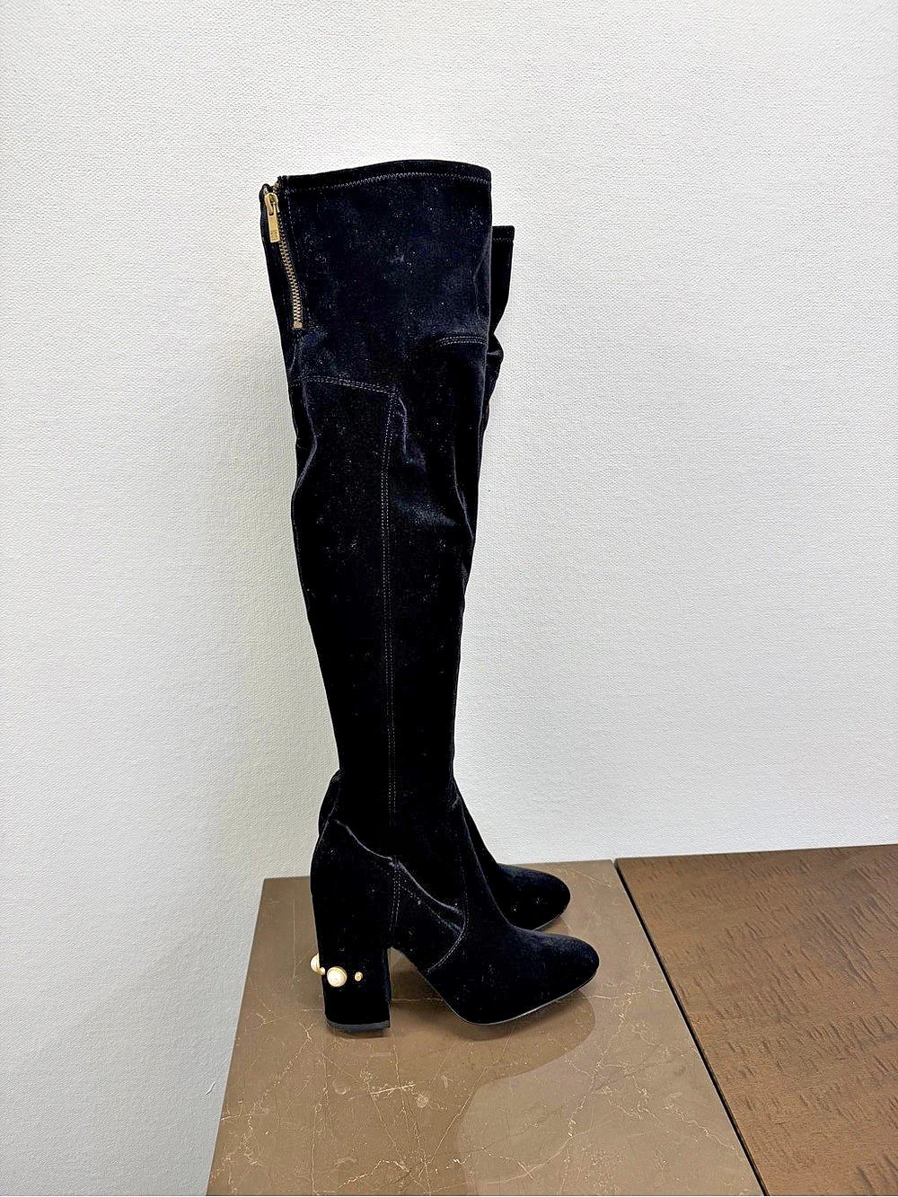 Ivanka Trump Tamir Over-the-Knee Boots Tamir Black Over-the-Knee Boots